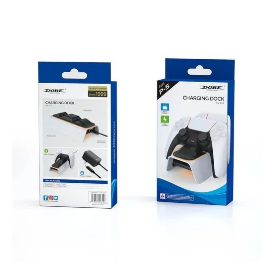 Dobe Charging Dock For Ps5 - White